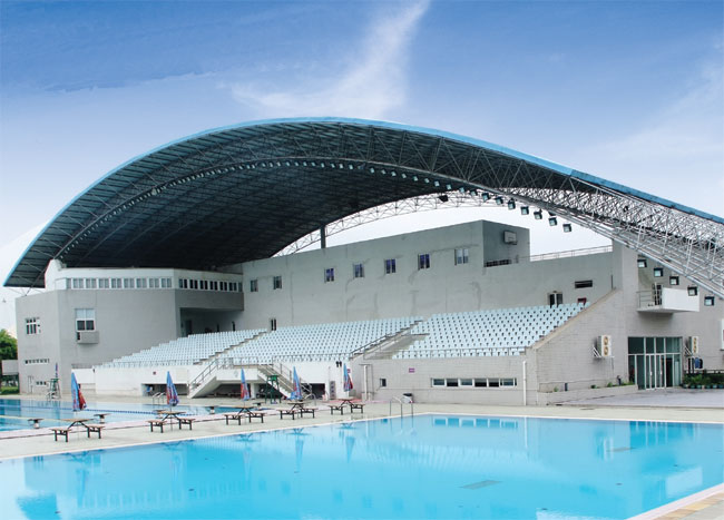 靖江游泳馆网架